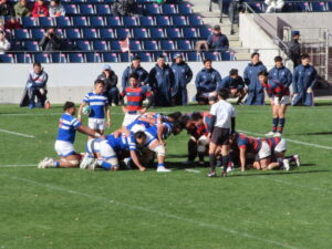 ラグビー全国大学選手権大会３回戦２試合観戦！